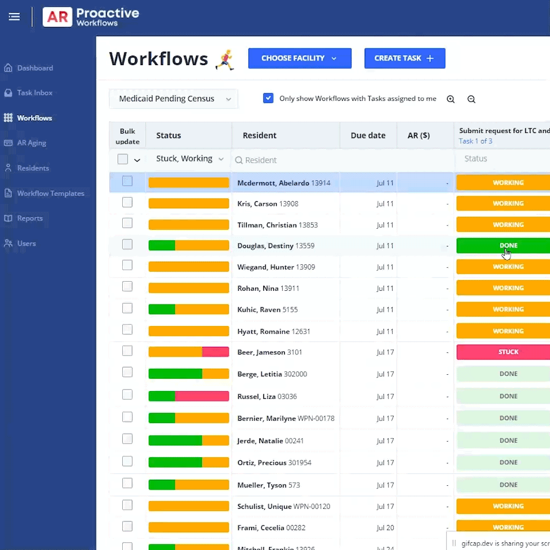 AR Workflow Automation • AR Proactive